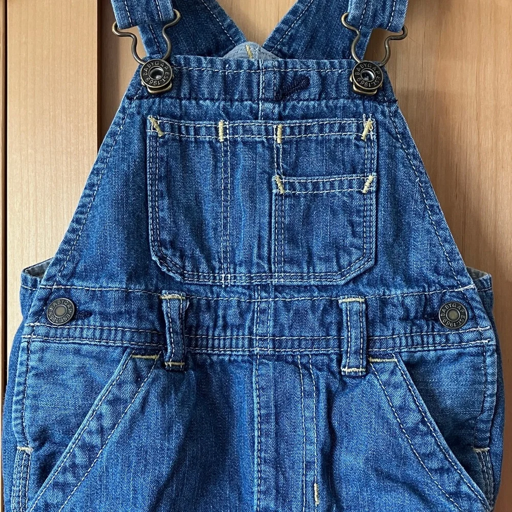 GAP Classic Blue Kids Overalls - Picture 3 of 5